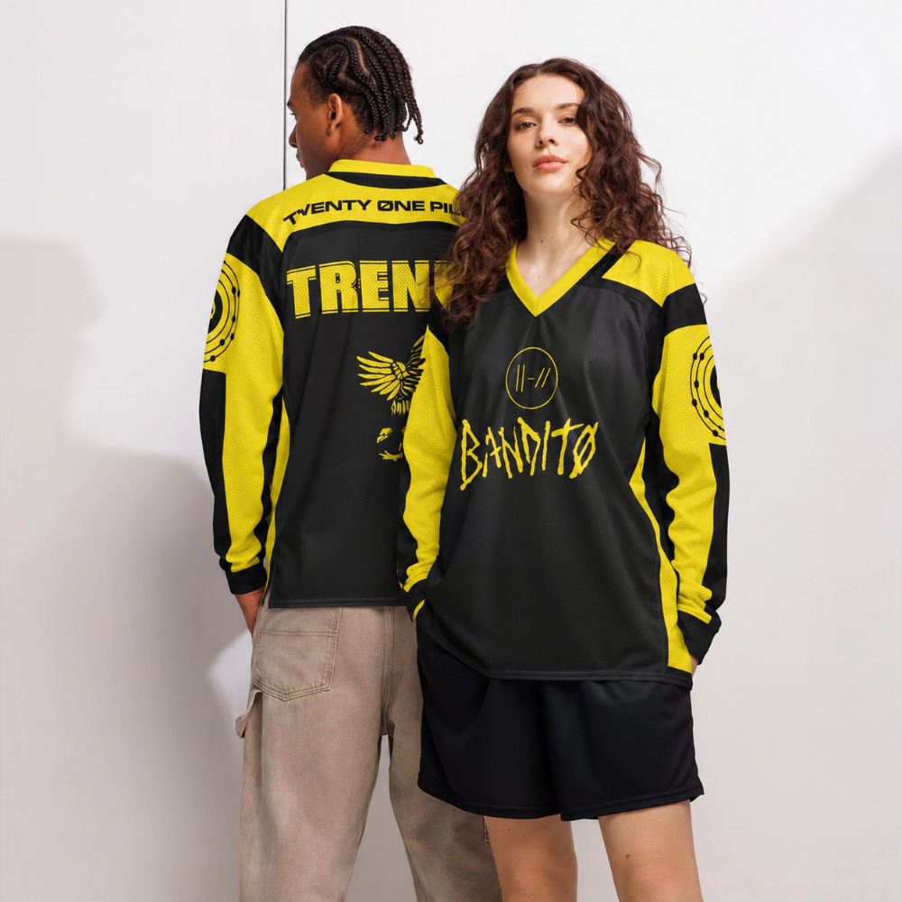 Mens Fashion Summer - Футболка унисекс Twenty One Pilots Bandito
