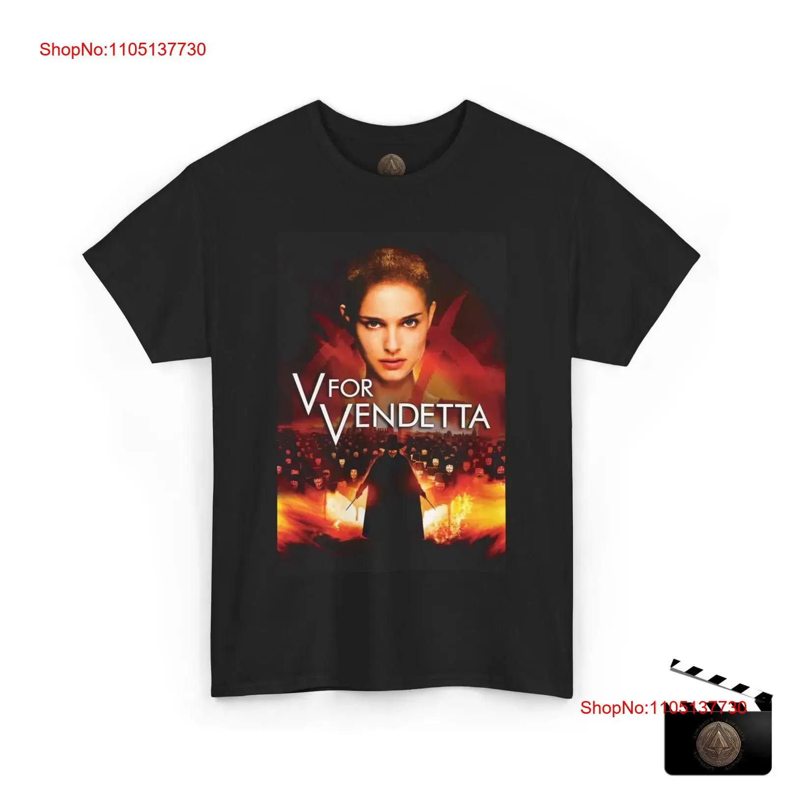 Poster Men Fashion - Футболка с постером фильма V значит