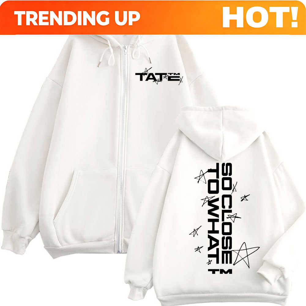 Mens Fashion Zip Up Hoodies - Толстовка на молнии с принтом Tate