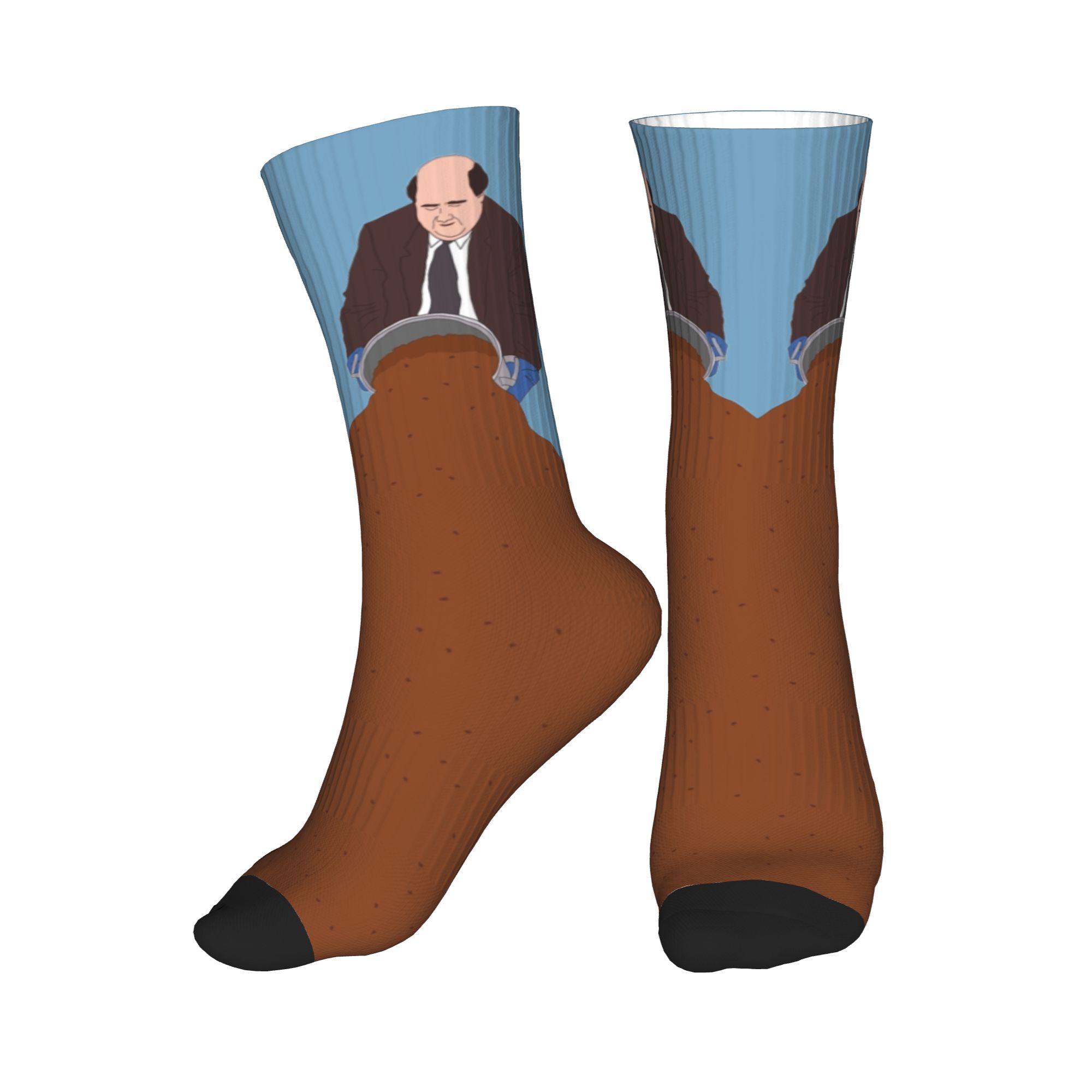 Socks Ankle Men - Мужские носки с 3D-принтом «Знаменитое чили