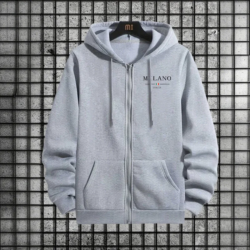 Мужской спортивный костюм Весн – обзор и цена Mens Fashion Zip Up Hoodies