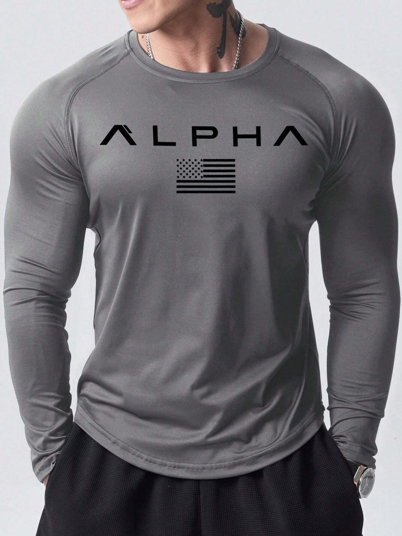 Новая мужская футболка с длинн – обзор и цена Mens Fashion Clothes