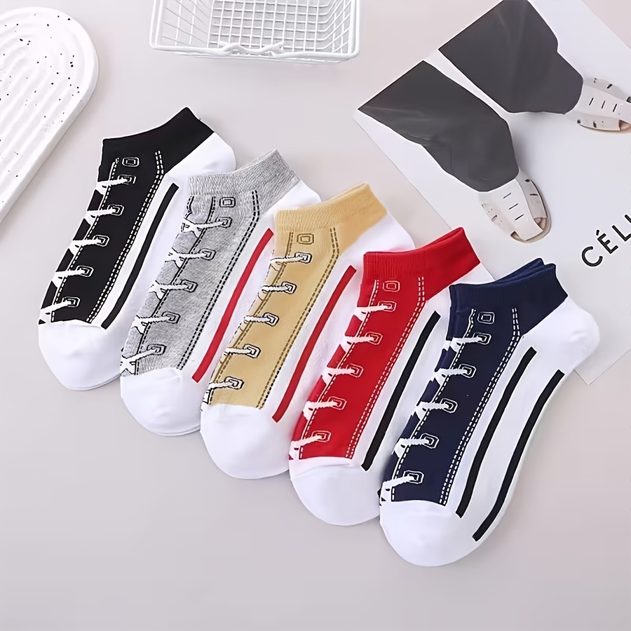 5 пар мужских летних тонких хл – обзор и цена Socks Ankle Men