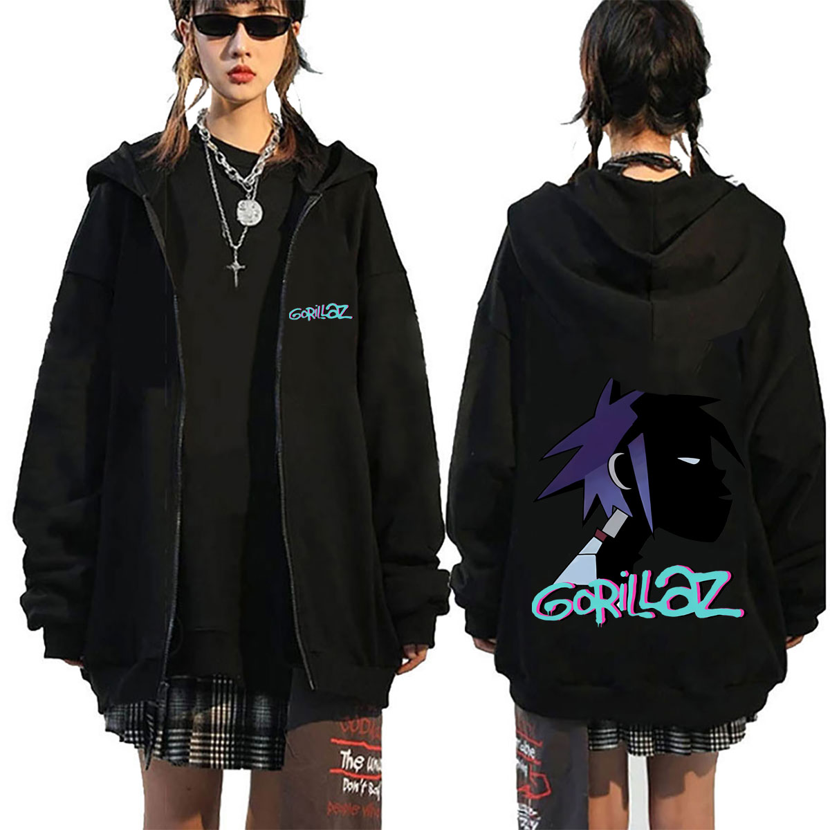 Худи на молнии с графическим п – обзор и цена Mens Fashion Zip Up Hoodies