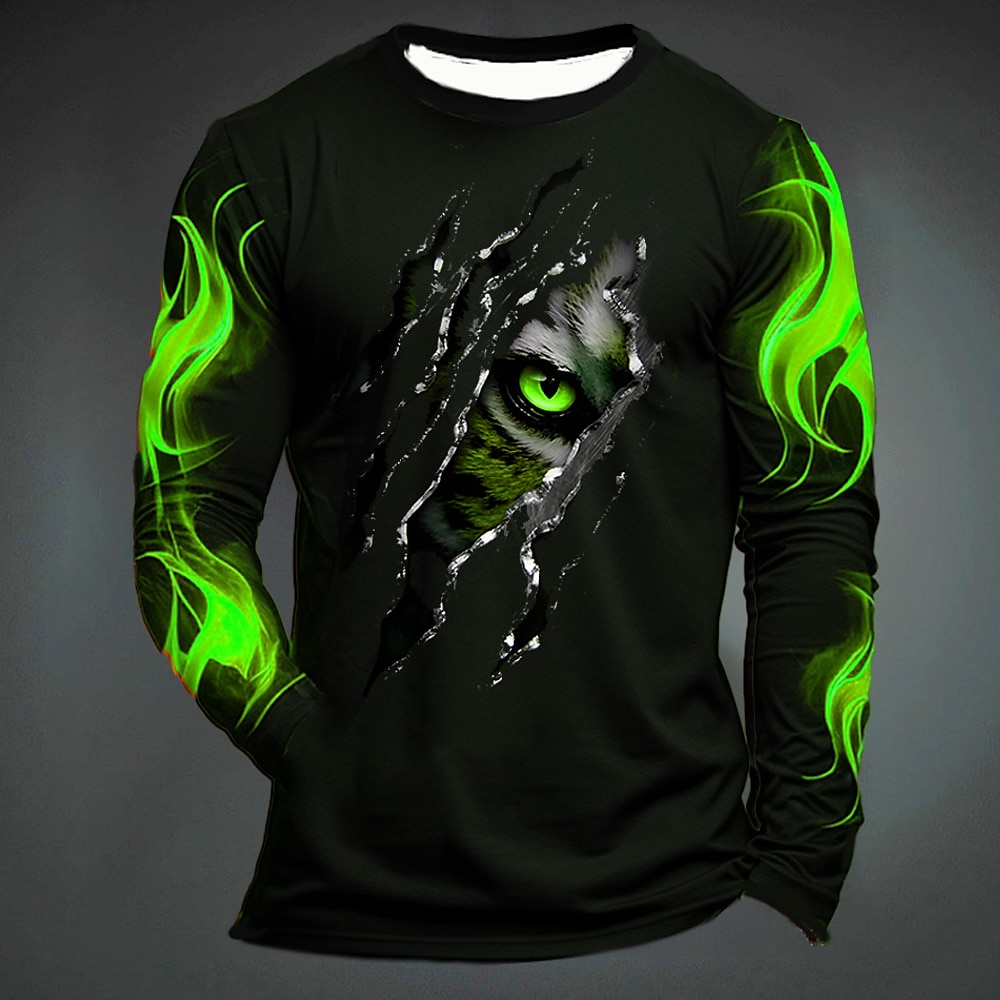 Забавная футболка с тигровым п – обзор и цена Mens Fashion Clothes