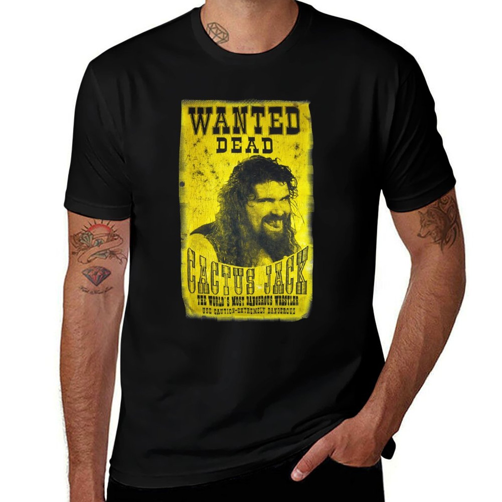 Футболка с плакатом «Кактус Дж – обзор и цена Poster Men Fashion
